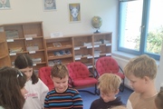 4. třída v knihovně Tišnov